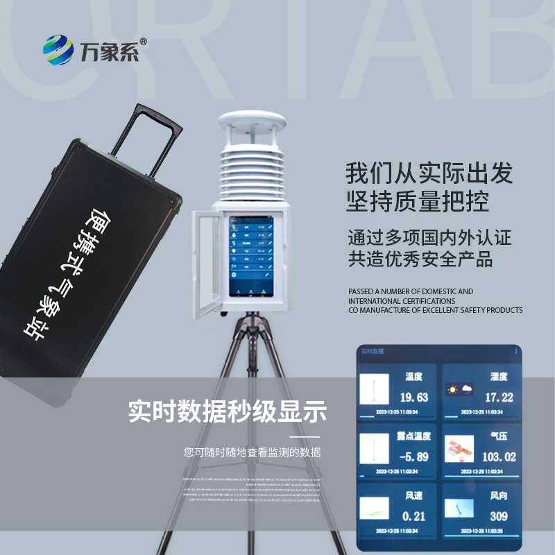 ??基層防災(zāi)工程便攜式氣象儀如何讓防災(zāi)預(yù)警快人一步？