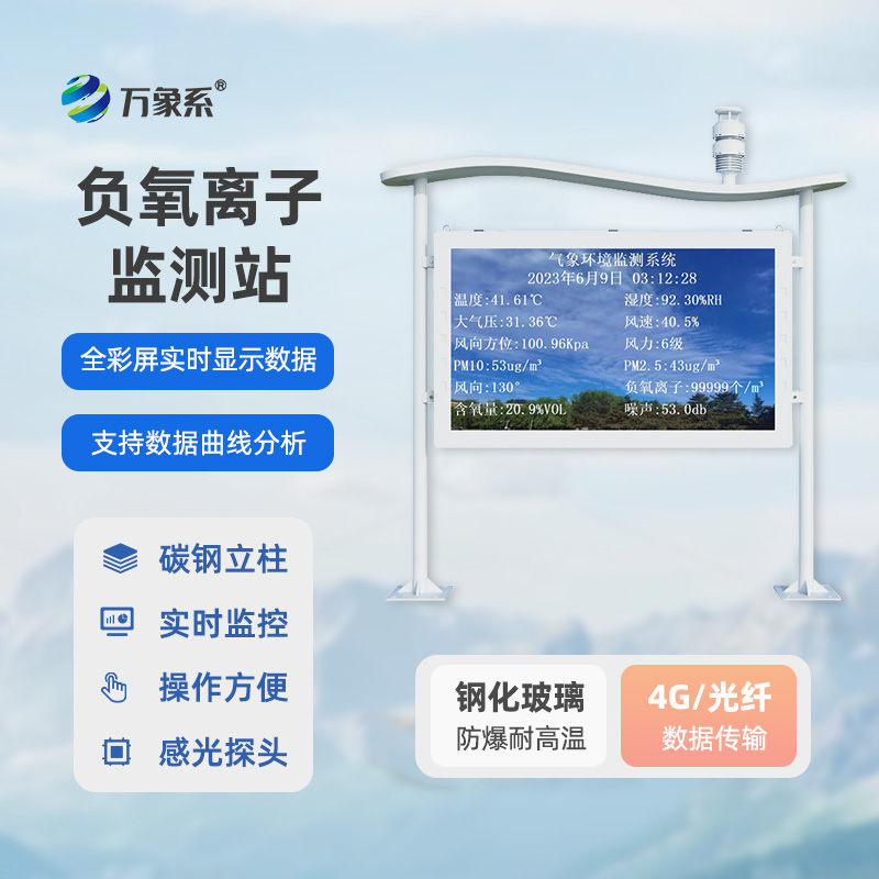 大氣負(fù)氧離子監(jiān)測站